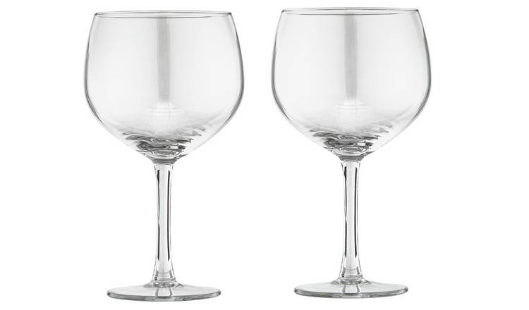 Argos Home Elegance Set of 2 Gin Glasses