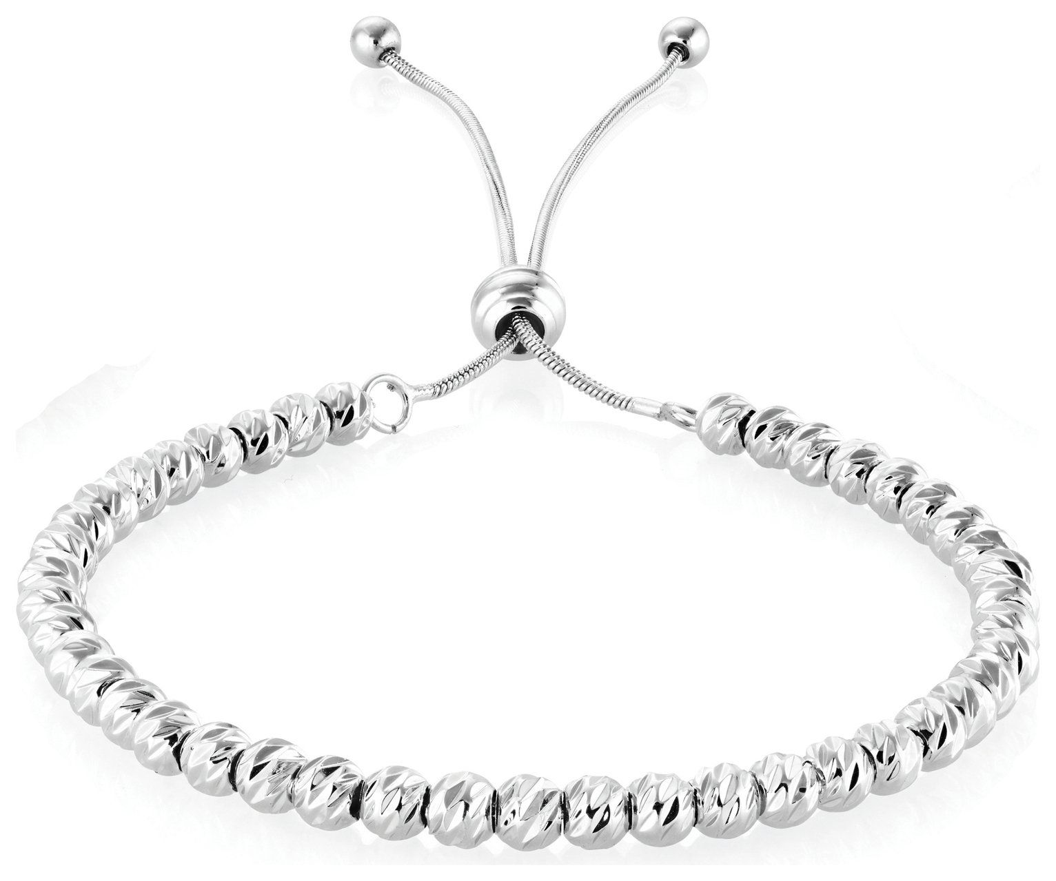 Buckley Silver Colour Soho Diamond Cut Bracelet Review