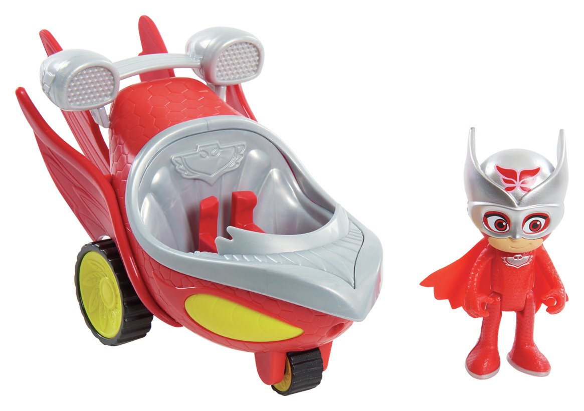 PJ Masks Speed Booster Vehicle & Figure Set - Owlette