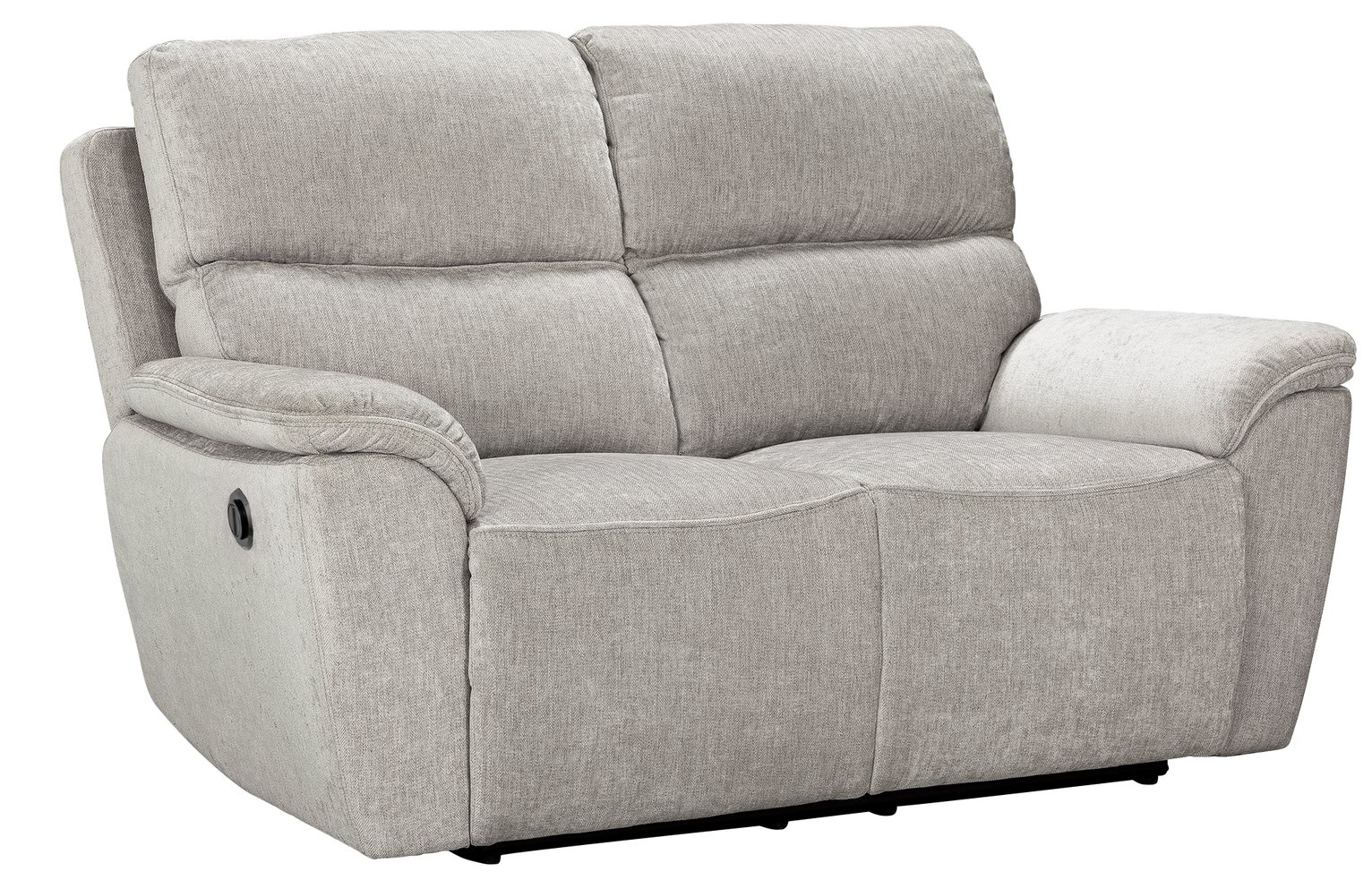 Argos Home Sandy 2 Seater Fabric Power Recliner Sofa -Silver Review