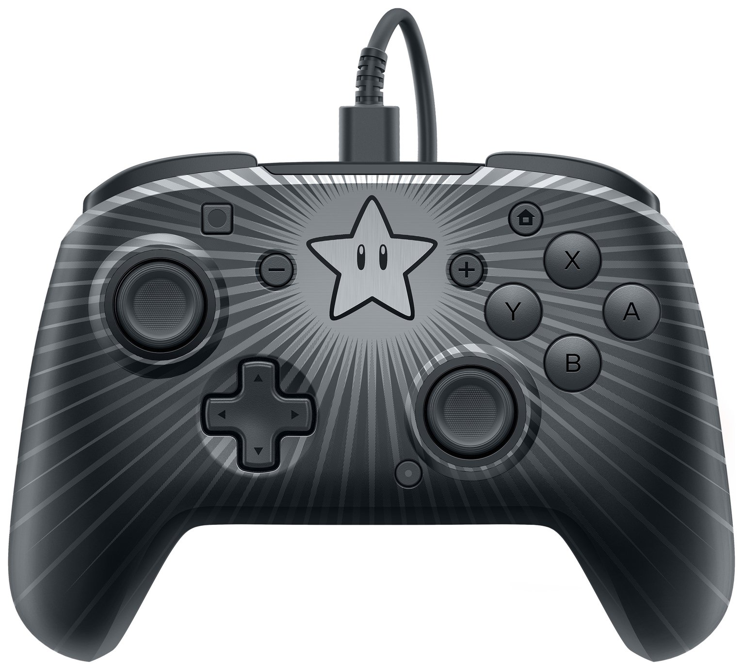 PDP Mario Star Face Off Nintendo Switch Controller - Grey