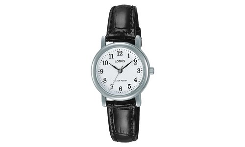 Lorus ladies watch leather strap deals