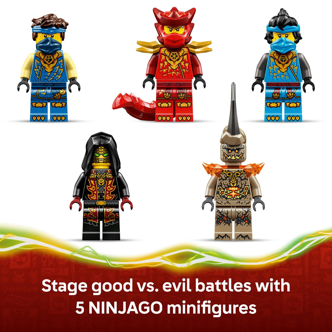 Buy LEGO NINJAGO 2 in1 Jay's Transforming Car Racing Toy 71856