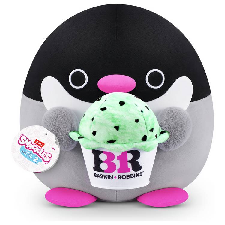 Snackles Series 2 14" Penelope Penguin Plush 0