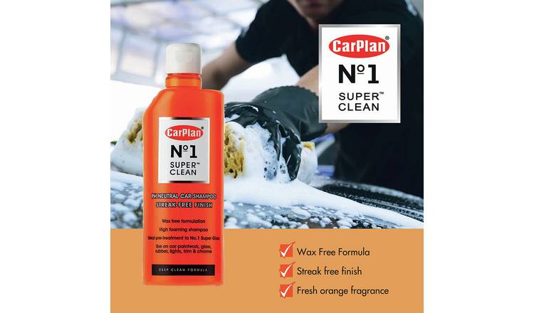 CarPlan No.1 Super System 3 Piece Car Cleaning Kit