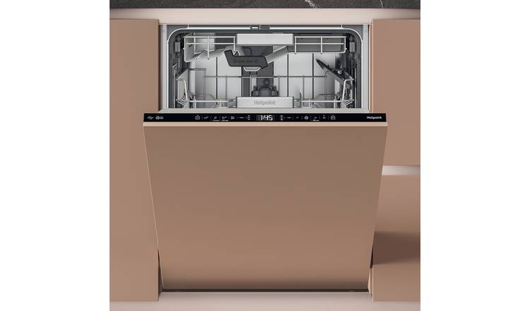 Hotpoint H8I HT59 LS UK Full Size Integrated Dishwasher