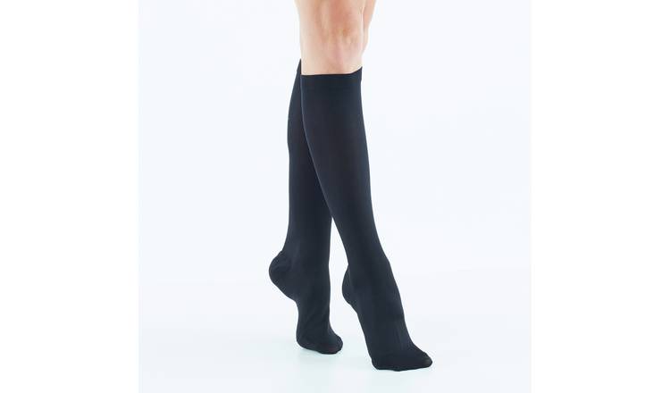 Neo G Travel and Flight Socks - L, Black