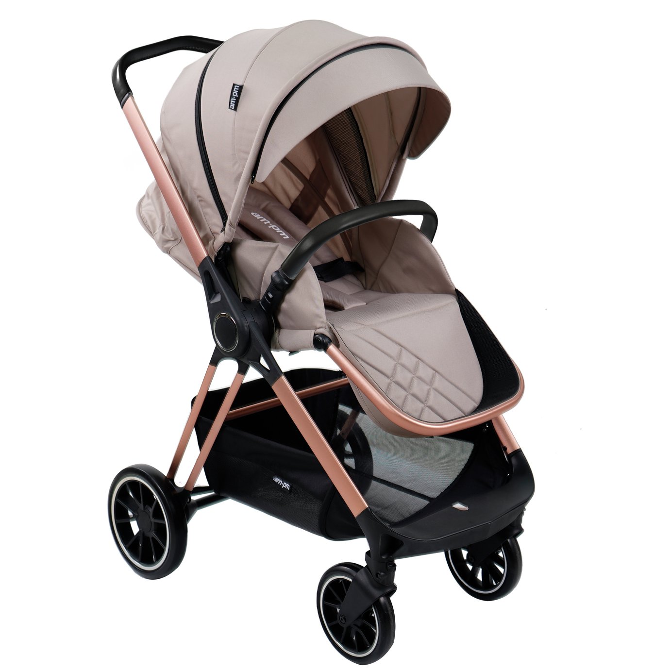 my babiie rose gold stroller argos