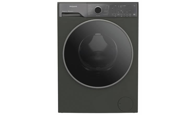 Hotpoint HP 124GA CARE UK 12KG 1400 Spin Washing Machine - Manhattan Grey