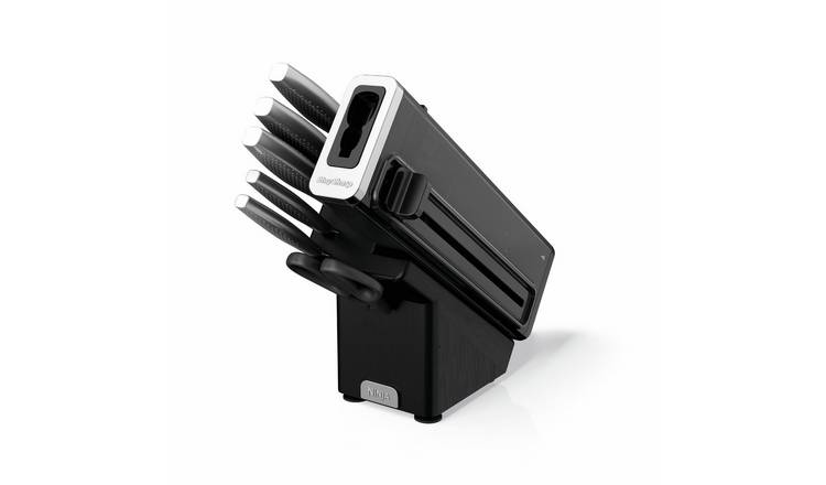 Ninja StaySharp 6 Piece Knife Set, Wood Block & Sharpener