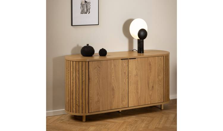 Furniture To Go Bohol 2 Door 2 Shelves Sideboard - Natural