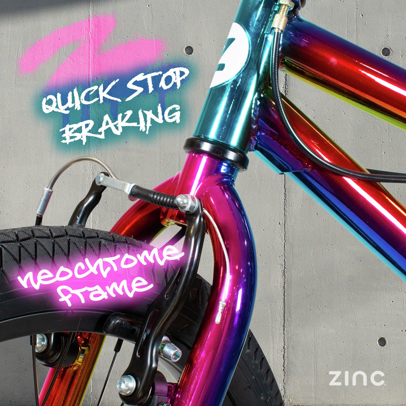 Buy Zinc 20 inch Wheel Neochrome 360 Spin BMX Bike | BMX bikes | Argos