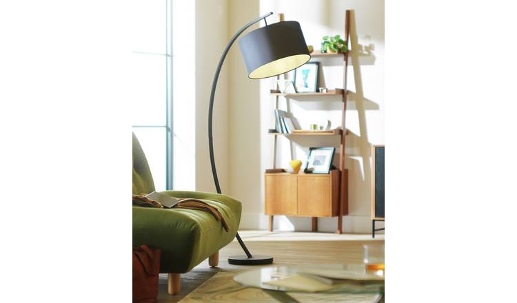 Argos Home Clane Arch Floor Lamp - Black