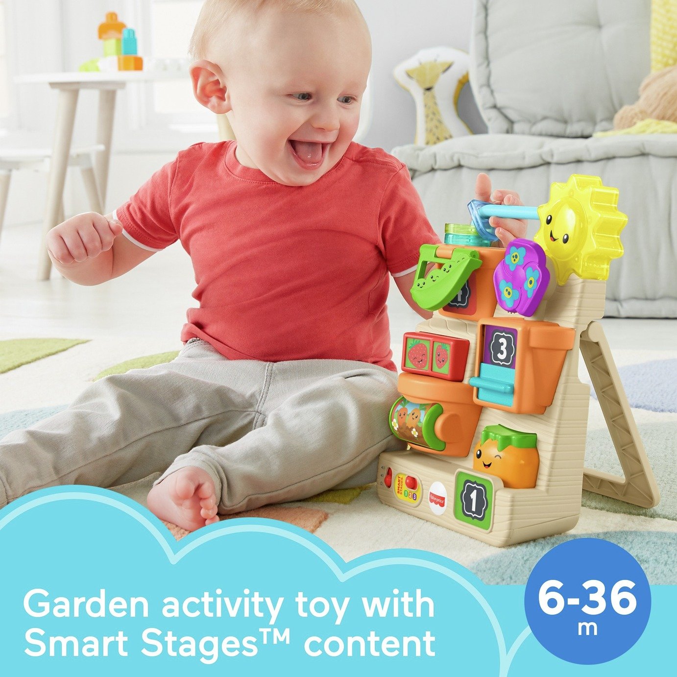 fisher price garden activity center