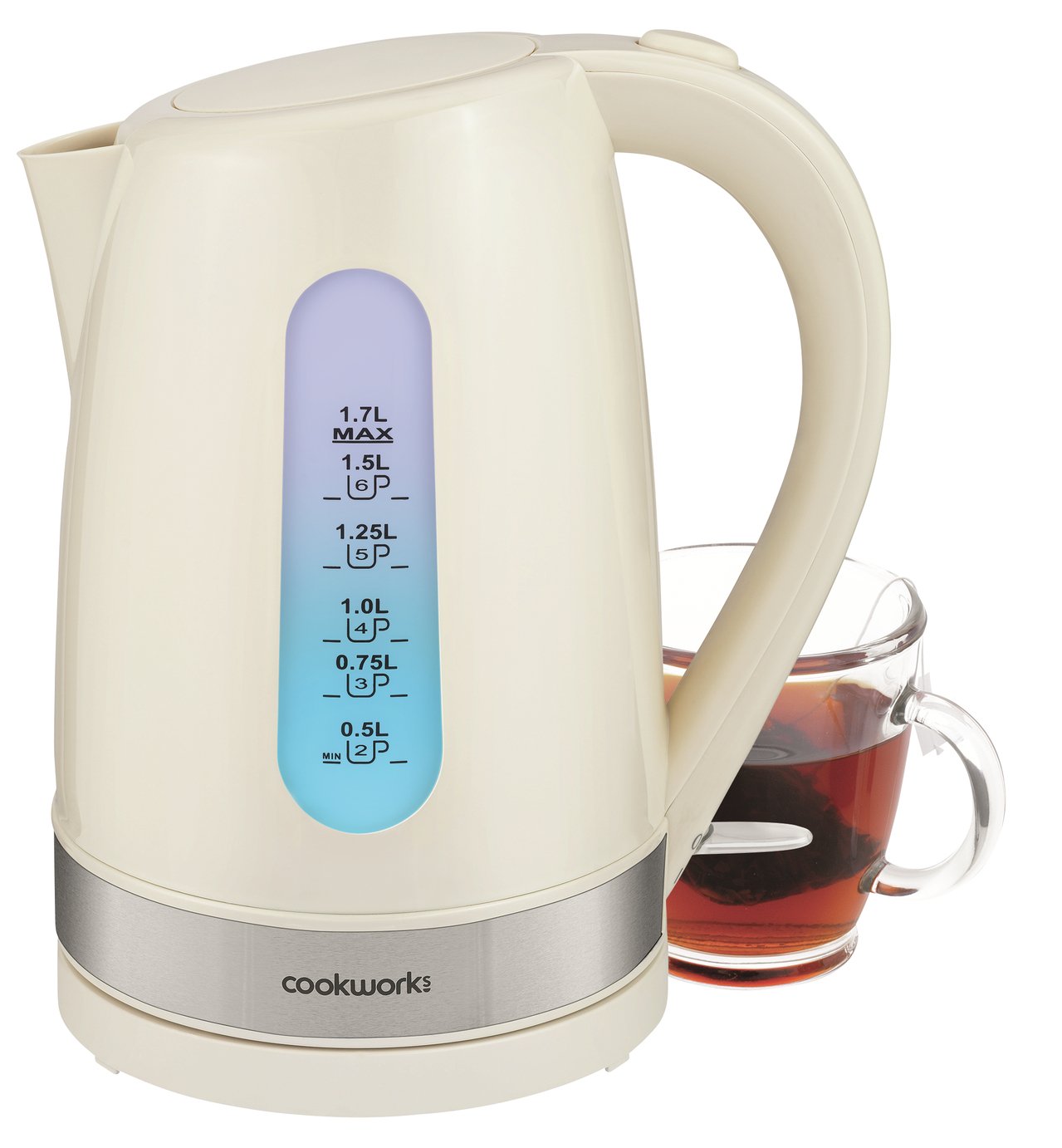 Cookworks Plastic Illuminated Kettle Reviews Updated April 2023