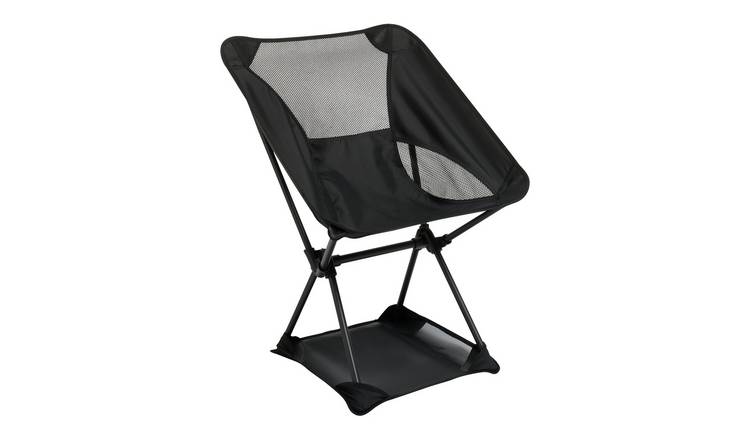 Pro Action Lightweight Folding Camping Chair - Black