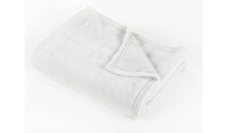Buy Argos Home Super Soft Fleece Throw - 125x150cm - Stone | Blankets and  throws | Argos
