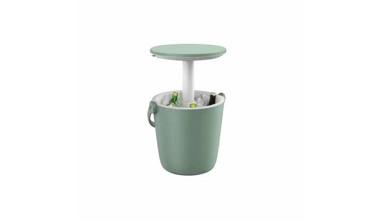 Keter Go Bar Portable Cooler Table - 16 Litre, Vintage Green