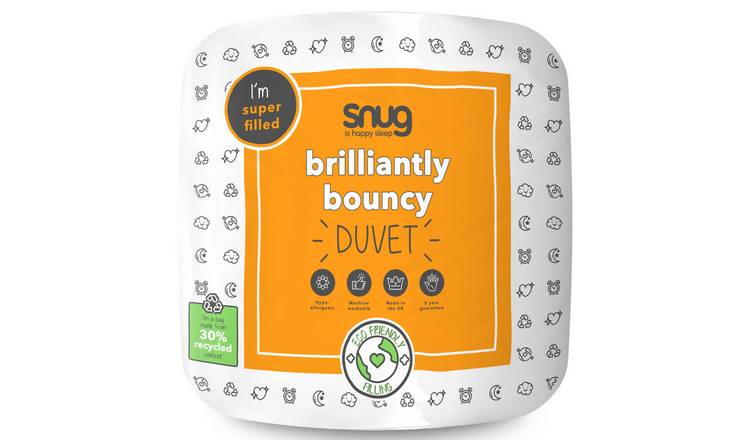 Snug Brilliantly Bouncy All Seasons 10.5 Tog Duvet - King size