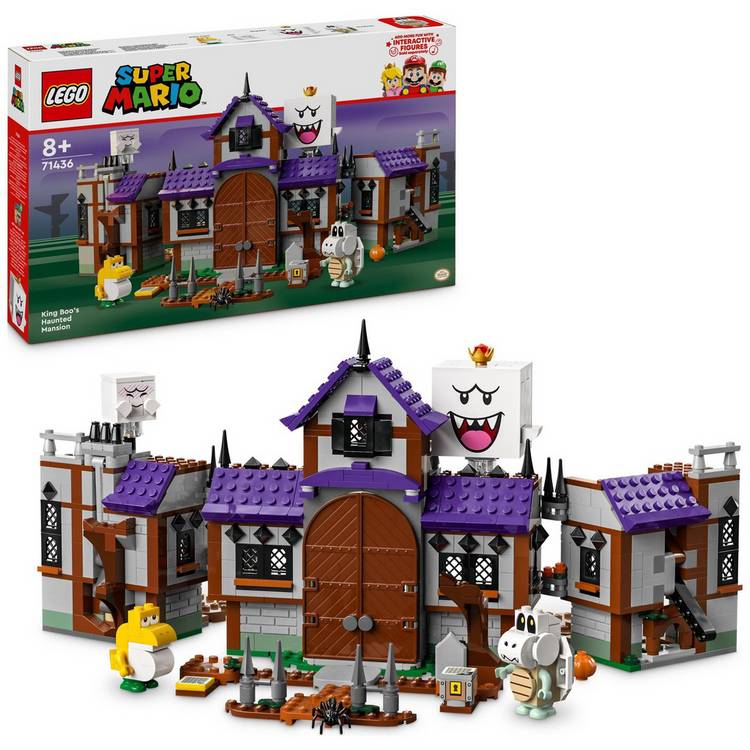 LEGO Super Mario King Boo's Haunted Mansion Set 71436 0