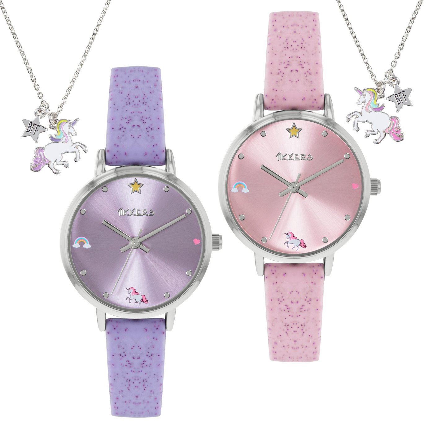 Tikkers Kid's 2 Pack of Watches and Best Friend Necklaces Review