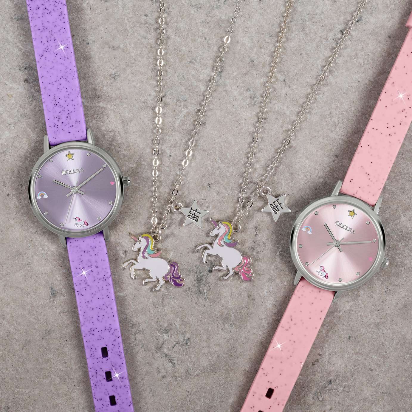 Tikkers Kid's 2 Pack of Watches and Best Friend Necklaces Review