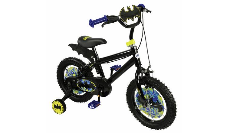 Batman 14 Inch Wheel Size Kids Beginner Bike