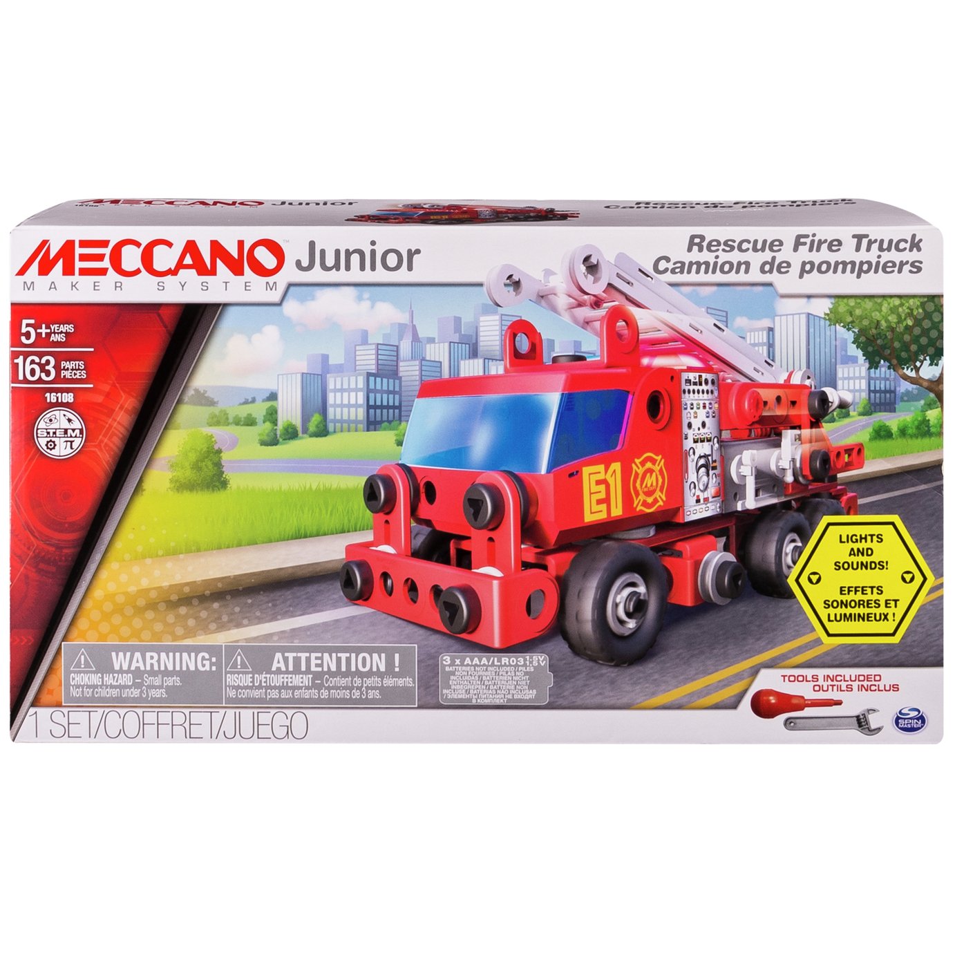 Meccano Junior Fire Engine Vehicle Review