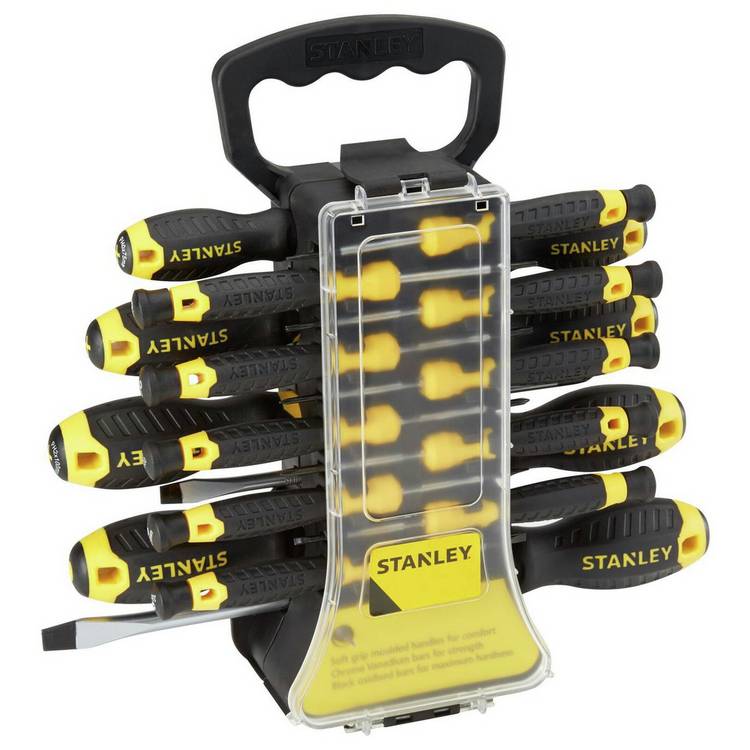 Stanley 40 Pieces Screwdriver Set With Stand 0