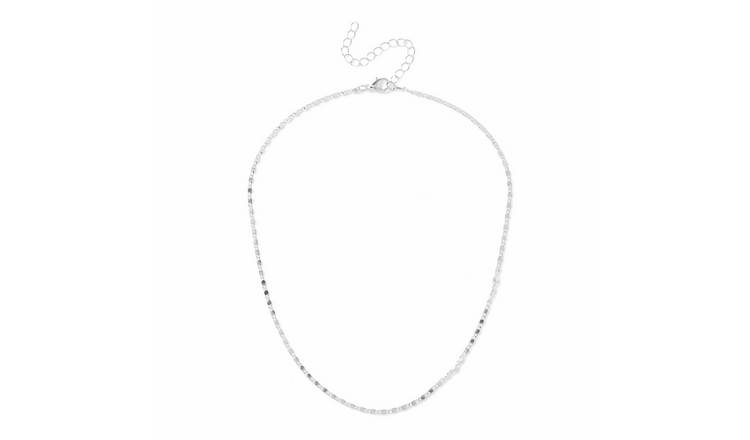 Freedom Silver Delicate Chain Necklace