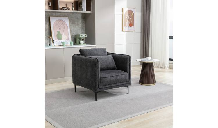 Sofa Source Anden Armchair - Grey