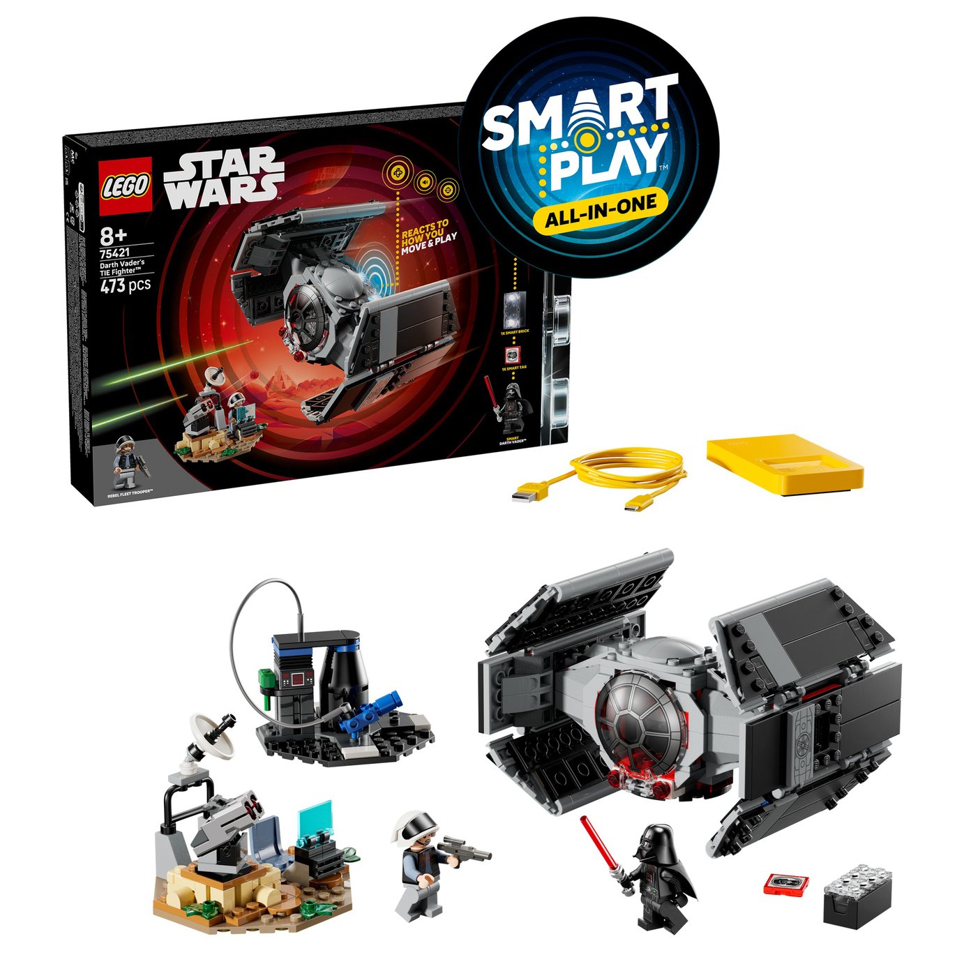 LEGO Star Wars SMART Play: Darth Vader’s TIE Fighter 75421