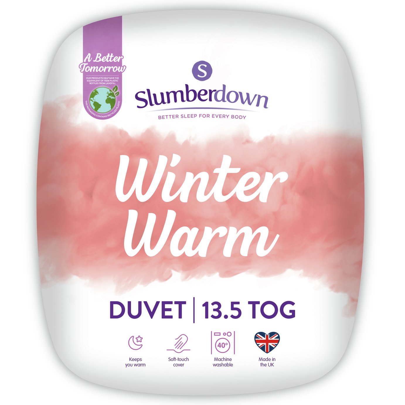 Slumberdown Winter Warm 13 5 Tog Duvet Single 8353144 Argos