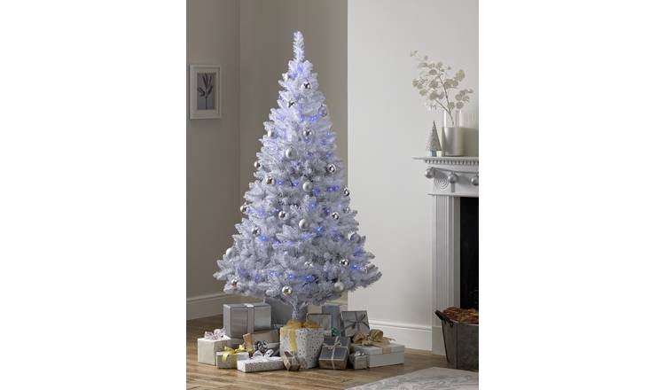 Buy Habitat 6ft Christmas Tree Grey Ombre Christmas Trees Argos