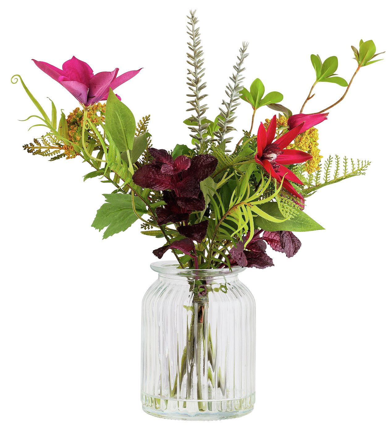 Argos Home Rural Retreat Artificial Clematis Arrangement