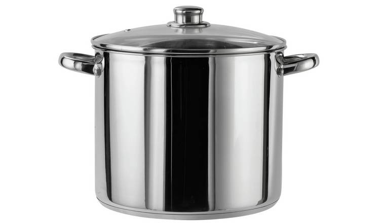 Buy Argos Home 11 Litre Stainless  Steel  Stock Pot  