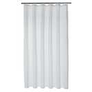 Buy Argos Home Shower Curtain - White | Shower curtains | Argos