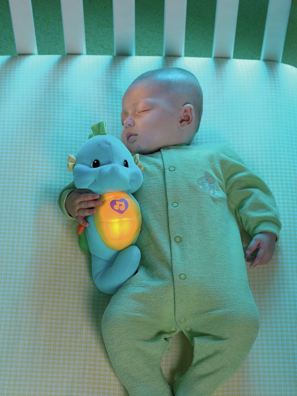 Fisher-Price Soothe & Glow Seahorse - Blue
