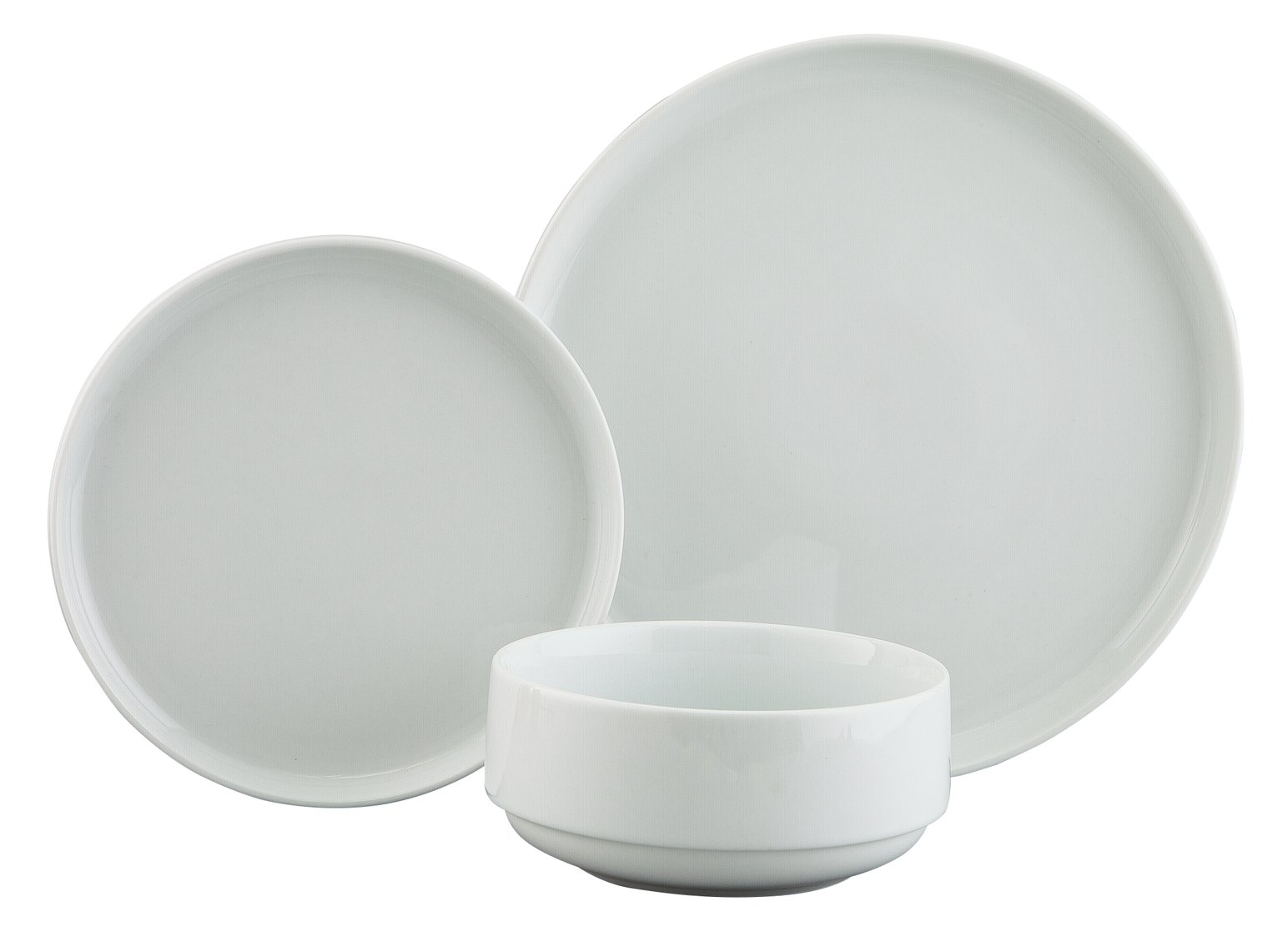 black dining plate sets