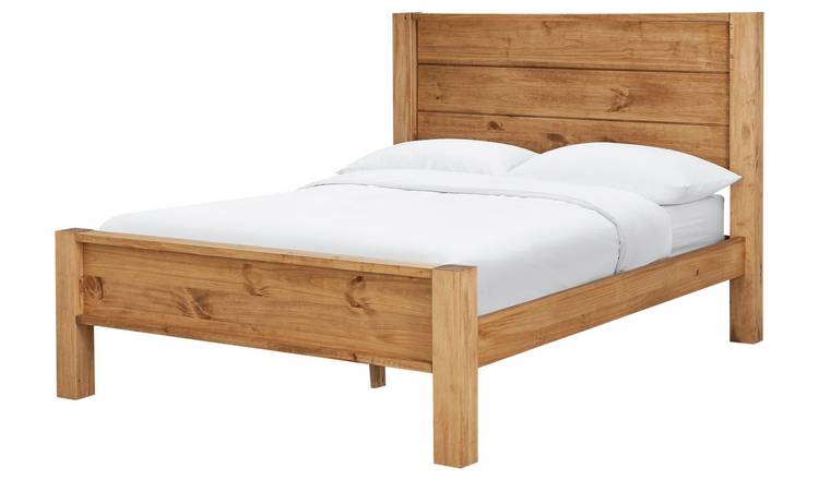 Argos Home Fairfield Kingsize Wooden Bed Frame - Pine