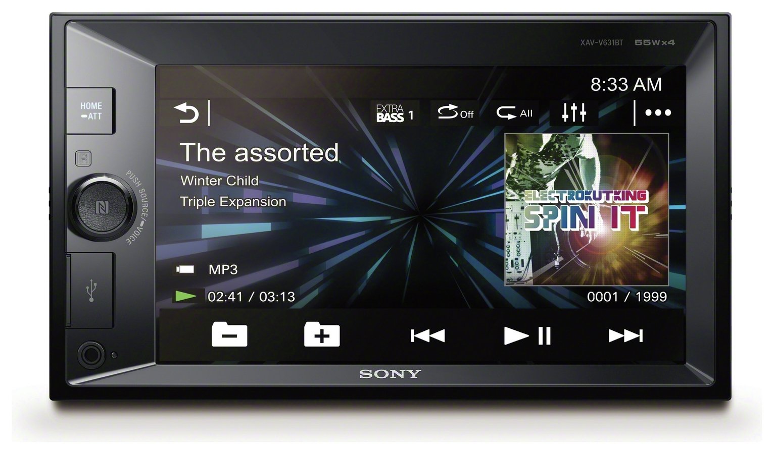 Sony XAVV631BT Car Stereo review