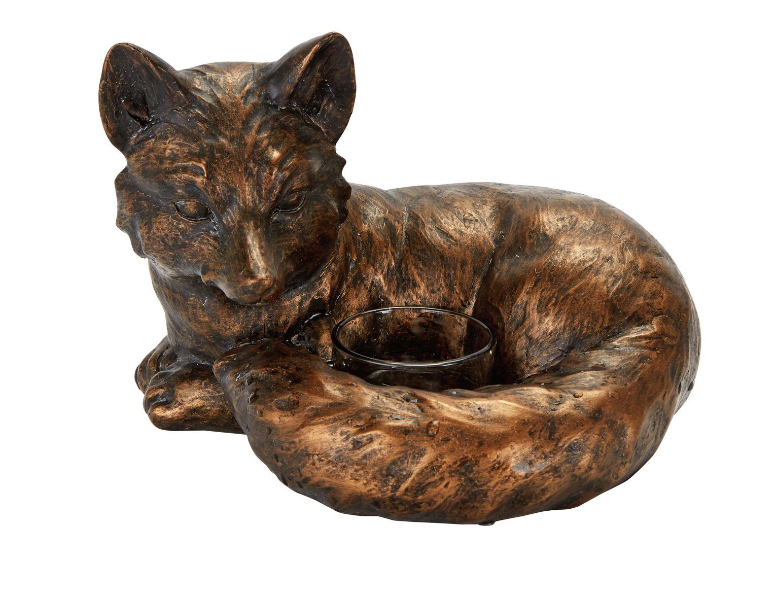 Argos Home Rural Retreat Fox Tealight Holder