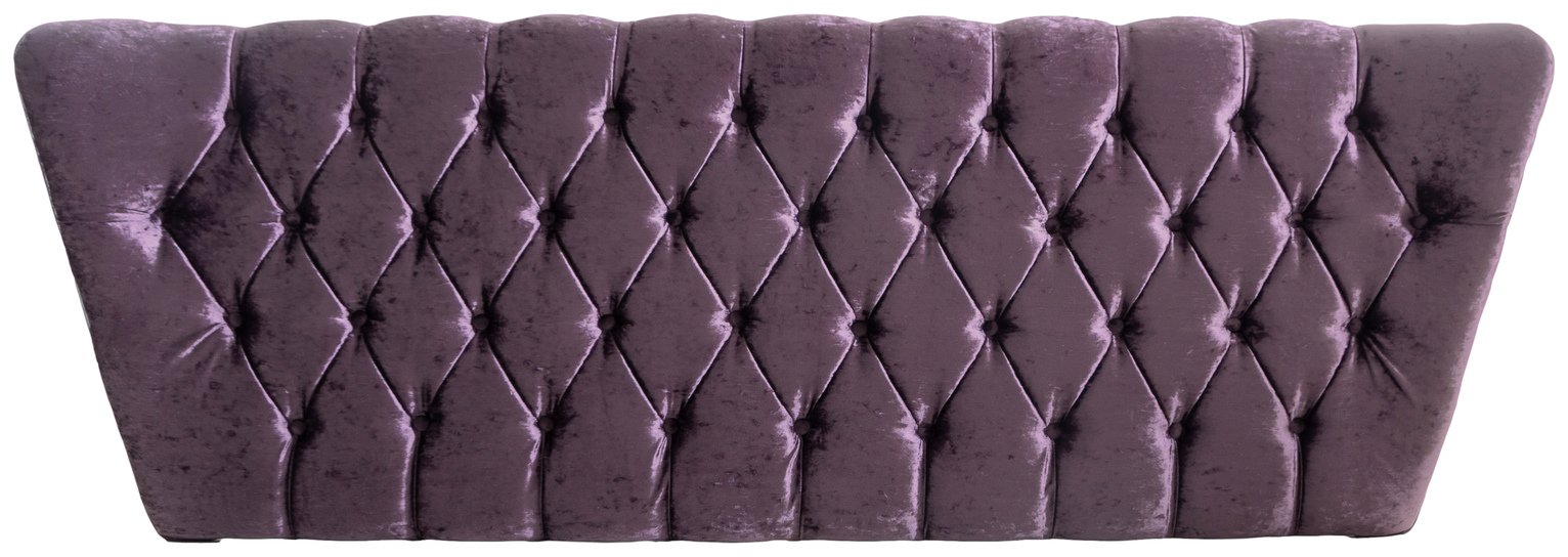 Airsprung Ellaria Small Double Headboard - Purple