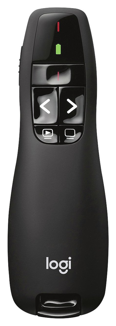 Logitech R400 Wireless Presenter - Black