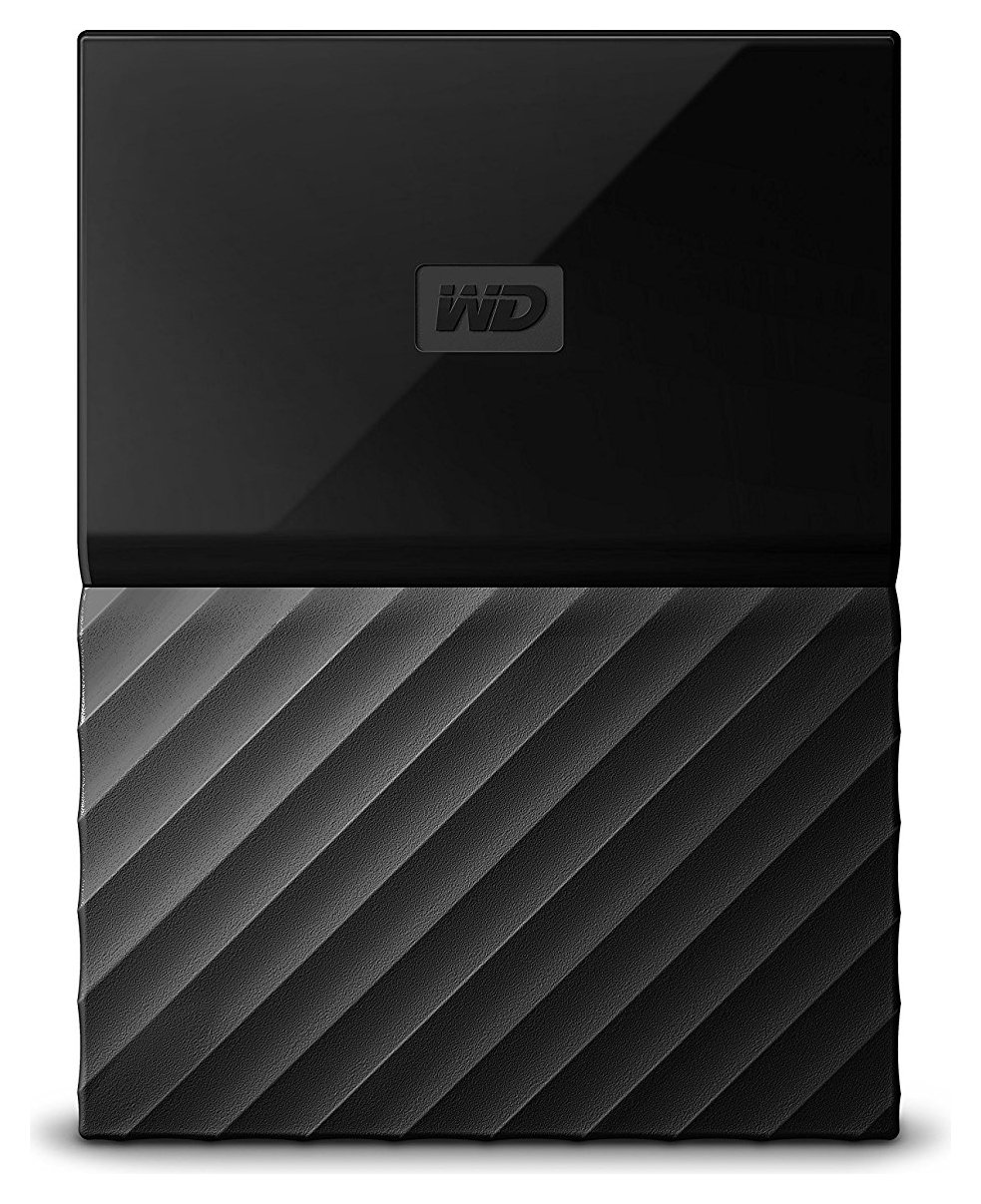 WD My Passport 1TB Portable Hard Drive - Black