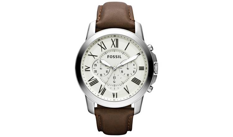 Argos mens sale watches leather strap