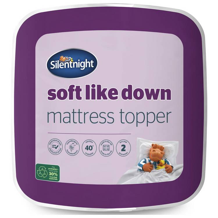 Silentnight Soft Like Down Mattress Topper - Single 0