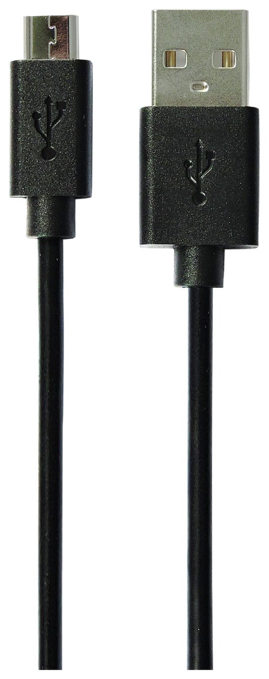 2m Micro USB Cable - Black