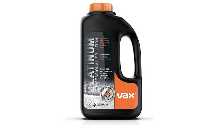 Vax Platinum 1.5L Carpet Cleaning Solution