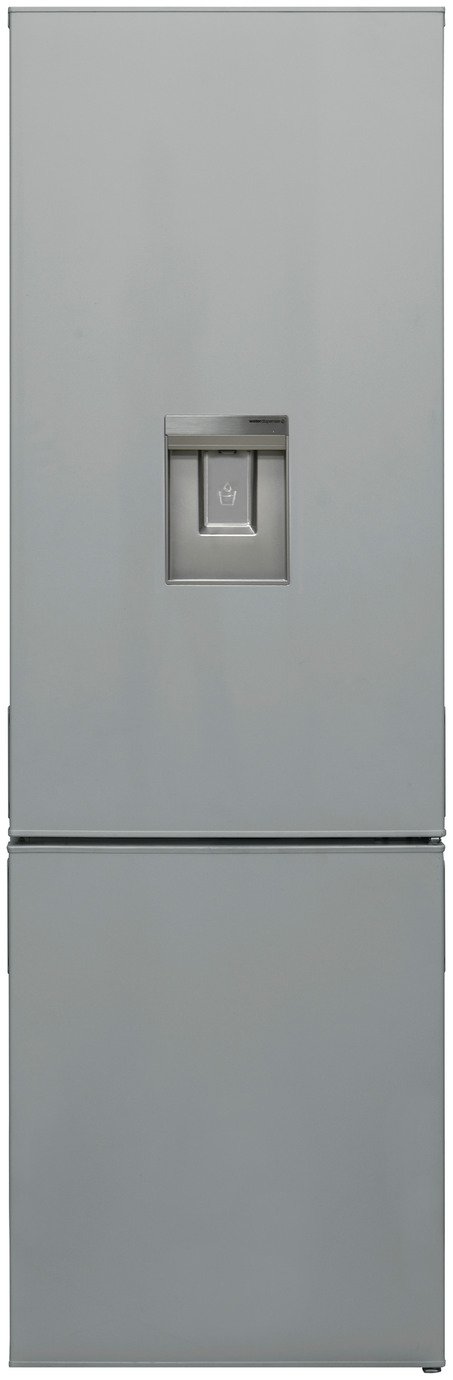 Bush F54180FFWTDS Fridge Freezer - Silver